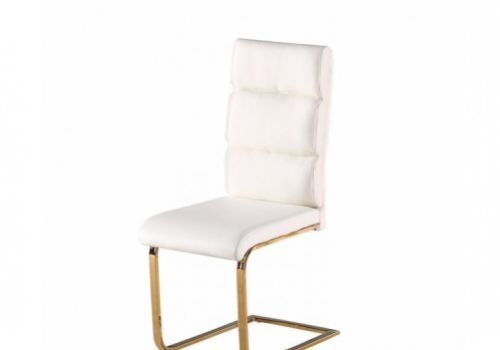 LPD Antibes Pair Of White Dining Chairs