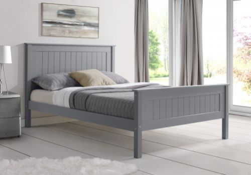 Limelight Taurus 4ft6 Double Grey Wooden Bed Frame