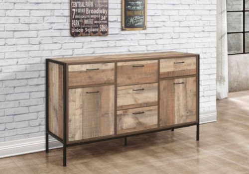 Birlea Urban Rustic Large Sideboard