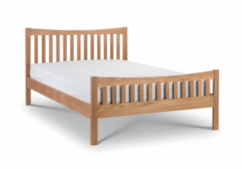 Julian Bowen Bergamo 4ft6 Double Oak Bed Frame