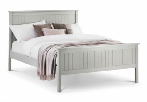 Julian Bowen Maine 4ft6 Double Dove Grey Wooden Bed Frame