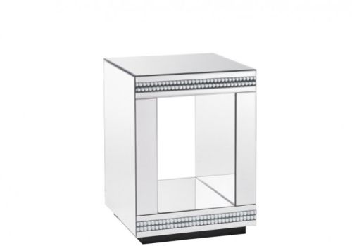 LPD Biarritz Mirrored Lamp Table