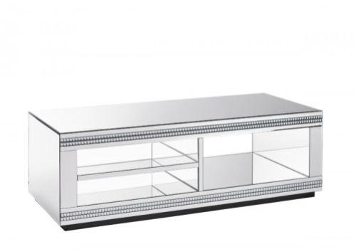 LPD Biarritz Mirrored TV Unit