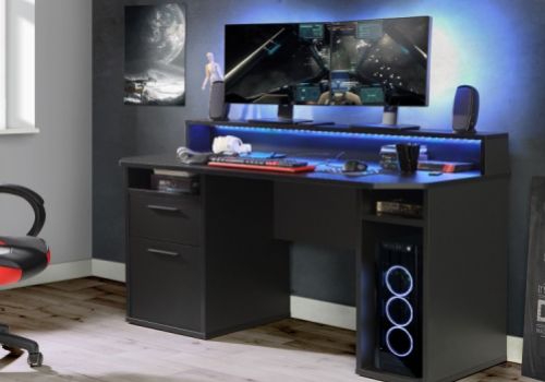 Flair Furnishings Power Z Gaming Desk