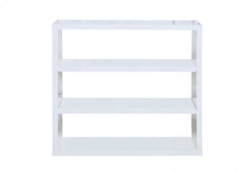 LPD Puro Bookcase In White Gloss