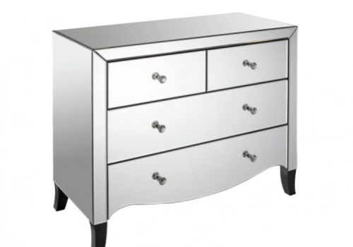 LPD Valentina Mirrored 2 Plus 2 Drawer Chest