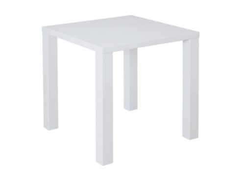 LPD Puro Small Dining Table In White Gloss