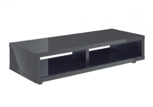 LPD Puro TV Unit In Charcoal Gloss