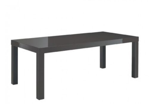 LPD Puro Coffee Table In Charcoal Gloss