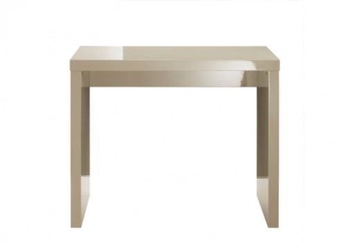 LPD Puro Console Table In Stone Gloss