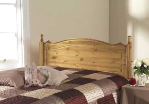 Friendship Mill Boston 3ft6 Large Single Pine Wooden Headboard