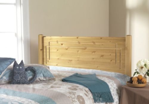 Friendship Mill Vegas 3ft6 Large Single Pine Wooden Headboard