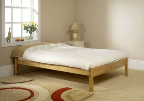 Friendship Mill Studio Bed 4ft Small Double Pine Wooden Bed Frame