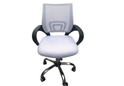 LPD Tate Swivel Office Chair In White