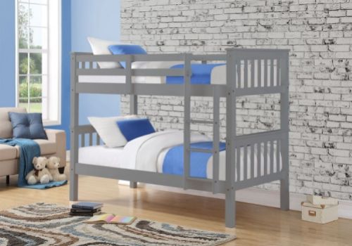 Sweet Dreams Casper Bunk Bed In Grey