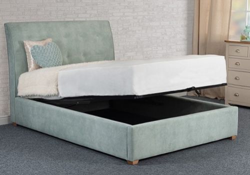Sweet Dreams Harper 4ft6 Double Fabric Ottoman Bed Frame (Choice Of Colours)