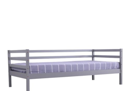 Flair Furnishings Cloud 3ft Single Grey Wooden Day Bed Frame