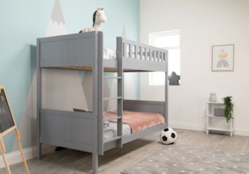 Flair Furnishings Louis Bunk Bed In Grey