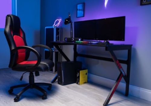 Flair Furnishings Power C Gaming Desk