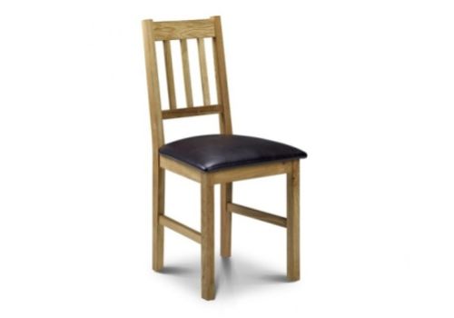 Julian Bowen Coxmoor Chair in American White Oak