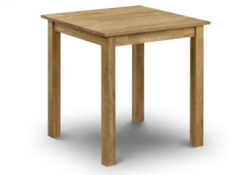 Julian Bowen Coxmoor Square Dining Table in American White Oak