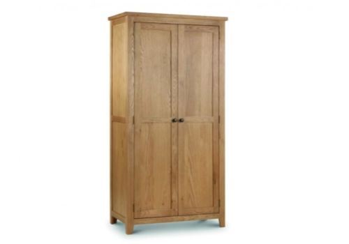 Julian Bowen Marlborough American Oak 2 Door Wardrobe