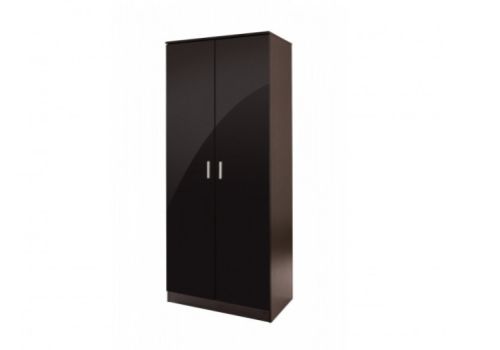 GFW Ottawa 2 Door Wardrobe In Black