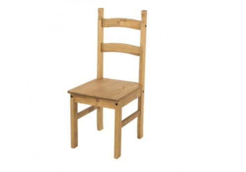 Core Corona Pair Of Pine Dining Chairs