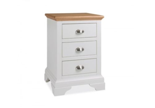 Bentley Designs Hampstead 2 Tone 3 Drawer Nightstand