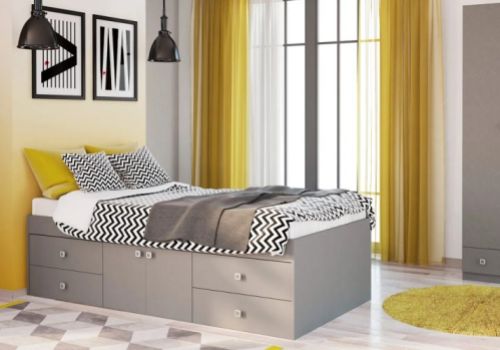 Sleep Design Jordan 3ft Single Cabin Bed Frame