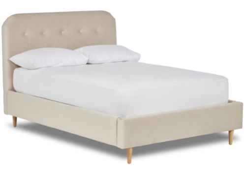 Serene Salford 4ft Small Double Fabric Bed Frame (Choice Of Colours)