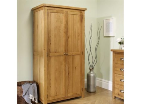 Birlea Woburn Oak 2 Door Wardrobe