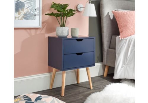 GFW Nyborg Bedside In Nightshadow Blue