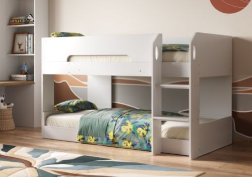 Flair Furnishings Mystic Low Bunk Bed In White
