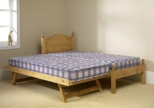 Friendship Mill Orlando 3ft Single Pine Wooden Trundle Bed