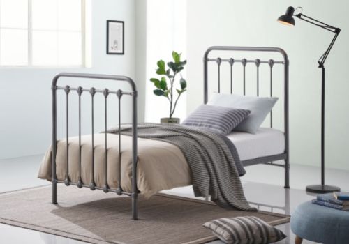 Time Living Havana 3ft Single Metal Bed Frame