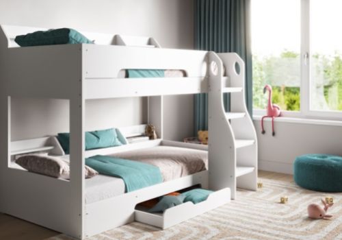 Flair Furnishings Flick White Bunk Bed