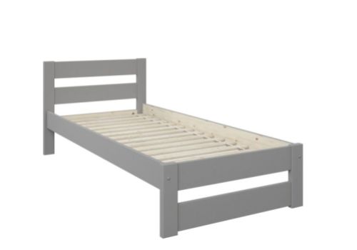 Noomi Tera 3ft Single Grey Wooden Bed Frame