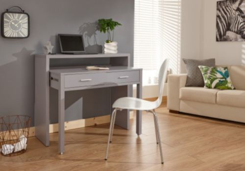 GFW Regis Extending Console Table In Grey