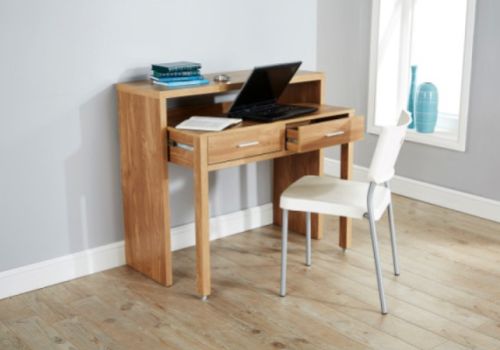 GFW Regis Extending Console Table In Oak