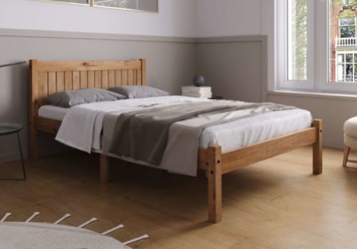 Birlea Rio 4ft6 Double Pine Wooden Bed Frame