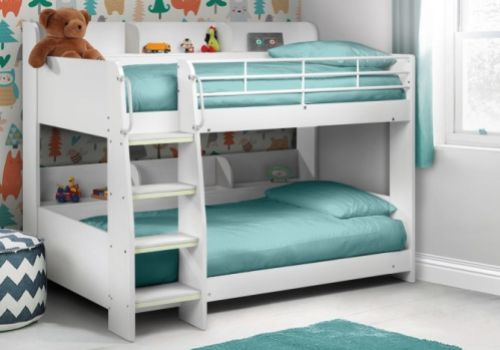 Julian Bowen Domino Bunk Bed in White