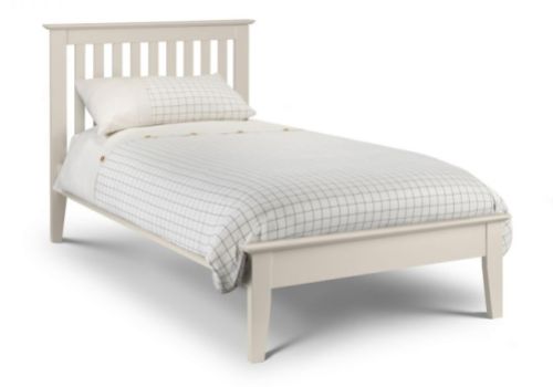 Julian Bowen Salerno 5ft Kingsize Bed Frame In Ivory