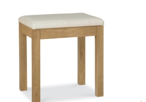 Bentley Designs Atlanta Oak Dressing Table Stool