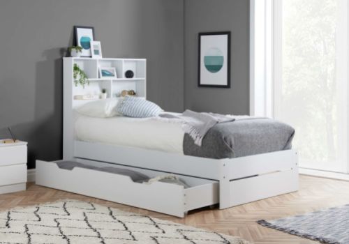 Birlea Alfie 3ft Single White Storage Bed With Drawer