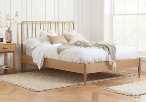 Birlea Jesper 6ft Super Kingsize Oak Wooden Bed Frame