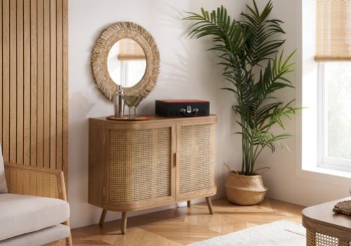Birlea Noah Rattan 2 Door Sideboard