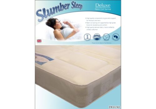 Time Living Slumber Sleep Deluxe 4ft6 Double Open Coil Spring Mattress