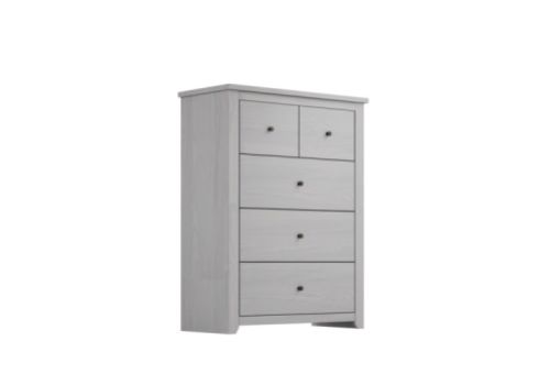 LPD Havana Pine 3 Plus 2 Drawer Chest In Grey