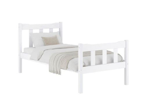 LPD Havana 3ft Single White Wooden Bed Frame